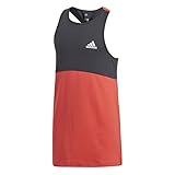 adidas YG Wow Tank – Chemise, Fille, Orange (Bracelet/Carbon)