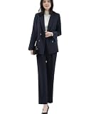 [Ｓｕｅｅｙａ] スイーヤ スーツ レディース セットアップ パンツスーツ ジャケット リクルート ビジネス 事務服 フオ一マル 女性らしい おしゃれ オフィス 大きいサイズ 卒業式 母 秋 冬 春