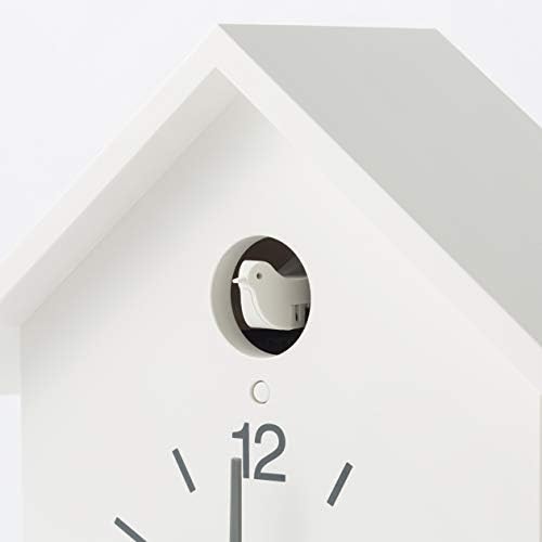 Muji Cuckoo Clock, White, Large