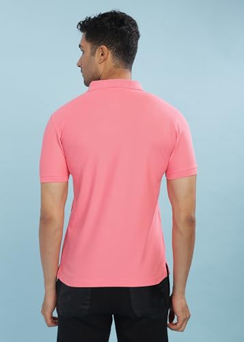 Image of Force NXT Polo Neck T-Shirt for Men Pack of 1 | Regular Fit T-Shirt for Men | Premium Super Combed Rich Cotton Polo Shirt | Men's Ultra Soft Half Sleeve T-Shirt