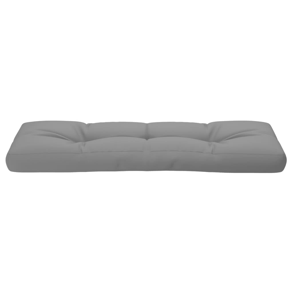 Palettensofa-Kissen Grau 120x40x10 cm