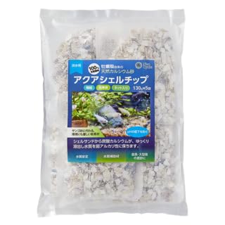 Amazon.co.jp: アクアシェルチップ 650g 牡蠣殻 アクアリウム 水槽