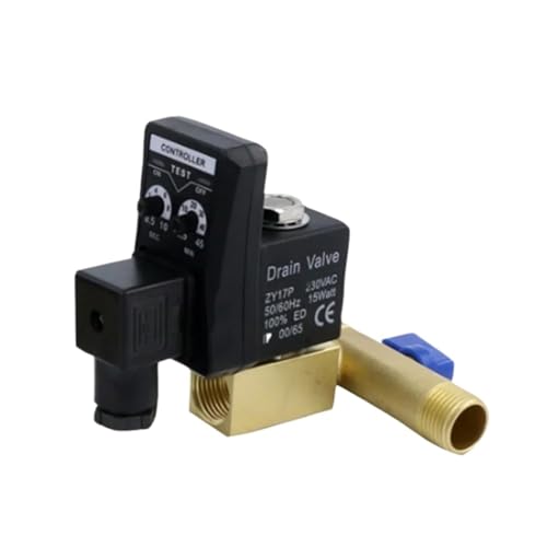 Électrovanne anti-condensation pour compresseur : purge automatique minutée AC220V 1/2"