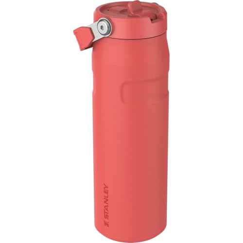 Stanley Iceflow Bottle Flip Straw 2.0 - Borraccia Da 0,7 L, Colore: Corallo Caldo - Os - 2