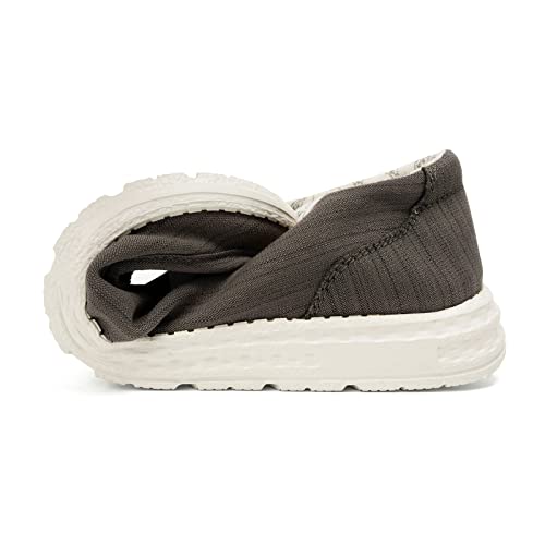 Image of Women's Canvas Loafers, Comfortable Slip-On Walking Shoes