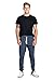 PROGO USA Men's Joggers Sweatpants Basic Fleece Marled Jogger Pant Elastic Waist (X-Small, Marled Navy)