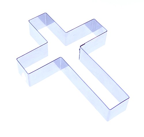 Cross Plain 40, 60 and 80mm - Stainless Steel Sugarcraft Cutters - Valley Cutter Company (60mm)