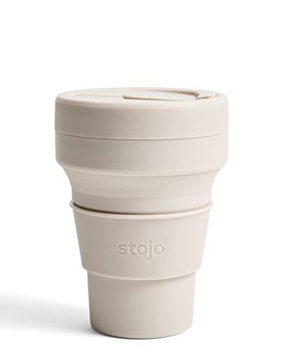 STOJO On-The-Go Collapsible Coffee Cup - 12oz / 355ml - Reusable...
