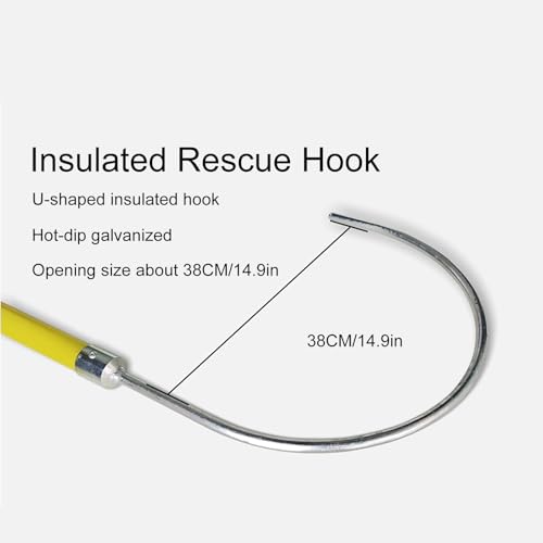 Gancho de rescate eléctrico de 2m para linieros y herramientas de seguridad 5