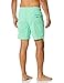 Nautica Men's Standard Solid Quick Dry Classic Logo Swim-Trunk, Mint Spring (Dark), Large