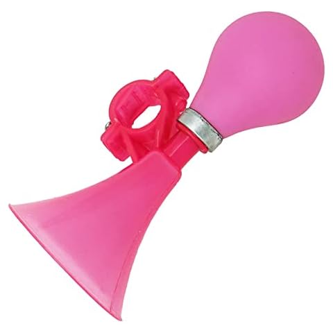 Laxzo ® Portable Traditional Kids Children Bicycle Cycle Bike Squeeze Honking Horn Hooter Bell Squeaky Sound Bright Sound Modeling Chic Bike Handlebar Bell Cover