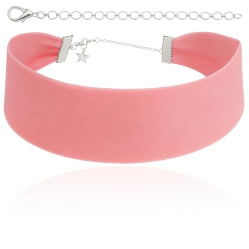 Perfetto per ogni occasione: questa ampia collana girocollo in velluto per ragazze e donne è perfetta per l'uso quotidiano e per le occasioni speciali. Regalo perfetto per amiche, mogli, fidanzate, Natale, compleanni, San Valentino o semplicemente così.