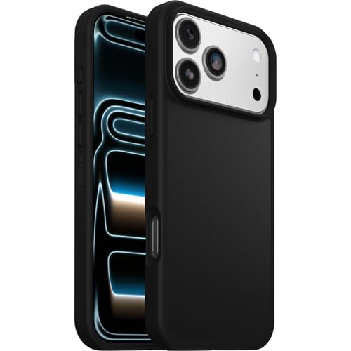 OtterBox React Series MagSafe Case for iPhone 17 Pro Max Shockproof Drop proof Ultra-Slim Protective Thin Case Tested to Military Standard Black