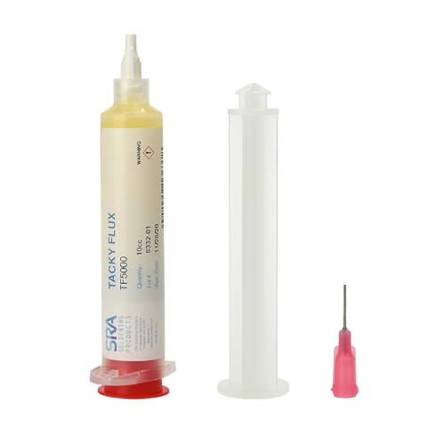 SRA TF5000 No Clean Tacky Flux - 10cc by SRA Soldering Products