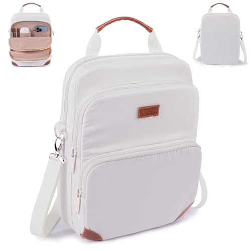 Aplufine Capa grande para livros com zíper, bolsa para livros (23 x 30 cm), bolsa protetora de livros, capa de livro para amantes de livros, estojo de transporte para acessórios de livros,