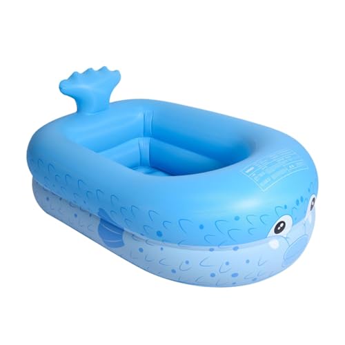 MotiveTech Piscina Hinchable Infantil para Uso en Interiores, Jardines Y Patios, Azul de 160 Cm
