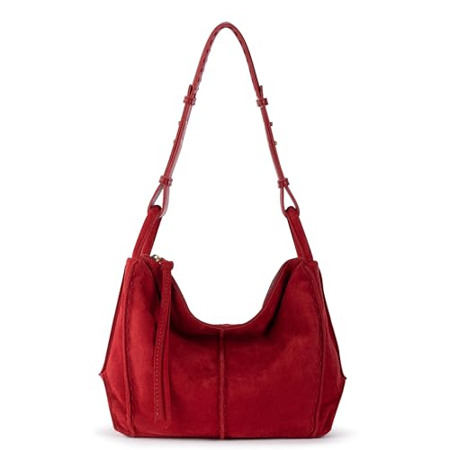 Image of The Sak Los Feliz Hobo Purse - Premium Large Leather Women's Handbag for Everyday & Travel - Durable Purse With Zipper Pocket