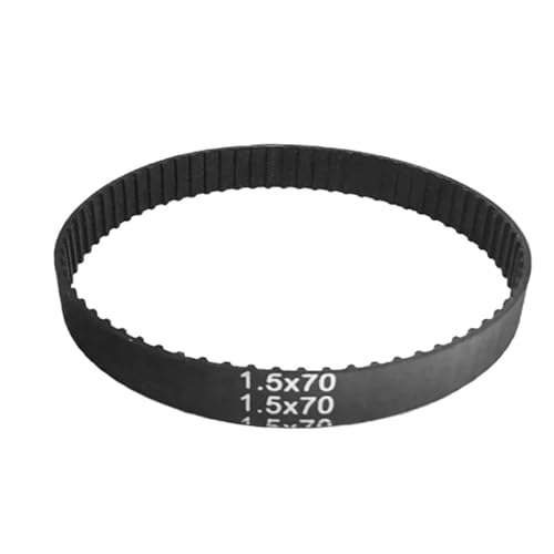 Courroie de distribution 329,70 mm 70 dents en caoutchouc 8mm pour poulie d'entraînement