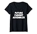Femme Future Assembler d'armoire T-Shirt avec Col en V