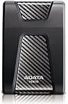 ADATA USA DashDriv Durable HD650 1TB Disque dur externe portatif anti-choc - Noir (AHD650-1TU3-CBK)