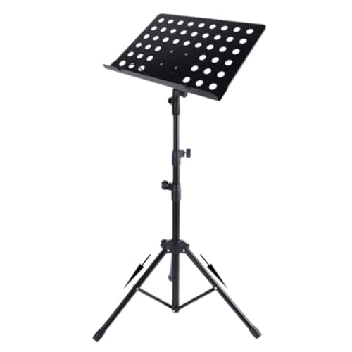 Pupitre pour guitare et violon pliable et relevable en version de bureau