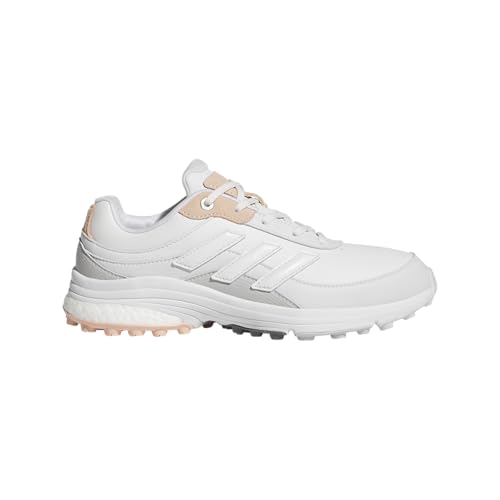Image of adidas Womens Zoysia Spikeless Golf Sneakers Shoes - White