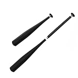 Secotan Modular Baseball Bat with Adjustable Length – Interchangeable parts for Customizable Fit – Converts from 28 Inch Bat to 17 Inch Short Bat – Versatile Design Aluminum Traning Bats (Matte Black)