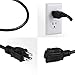 BELLLIGHTS 2-Pack 15ft Extension Cord 16 SJTW AWG Heavy Duty 3 Prong Power Cord