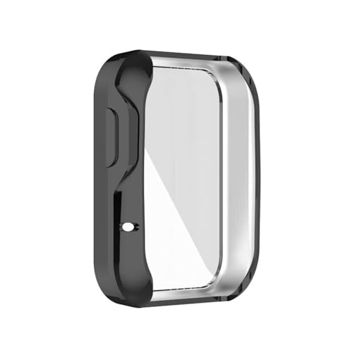 Image of Removable Screen Protector Watch Case Cover Compatible with Amazfit | Realme | Redmi Anti Scratch 360 Full Bumper Cover Shockproof Cases for Men and Women (Redmi Watch Lite (1.4 inch) (Black))
