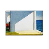 Photo Gallery ymxsdimds poster su tela "rooms by the sea by edward hopper", decorazione artistica da parete per camera da letto, stampa moderna per la casa, 60 x 90 cm Photo Gallery ymxsdimds poster su tela "rooms by the sea by edward hopper", decorazione artistica da parete per camera da letto, stampa moderna per la casa, 60 x 90 cm