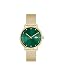 Produktbild Lacoste Analog Quarzuhr für Damen Kollektion CROCORIGIN mit Goldfarben Edelstahlarmband - 2001356