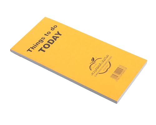 نوت بوك لتدوين قائمة المهام مصمم للتخطيط اليومي وجدولة الأهداف والمهام وتنظيم العمل من آبل، متعدد الألوان