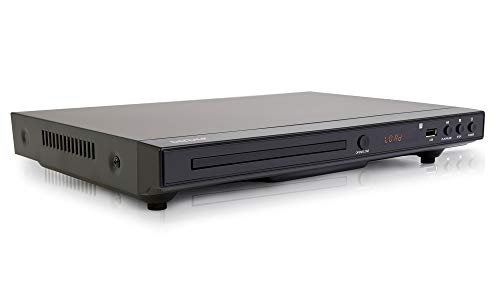 Denver DVH-1245 Multi Region/All Region & Upscaling DVD Player 1080p mit Display, HDMI, USB & eingebautem Dolby Digital Surround Sound Decoder