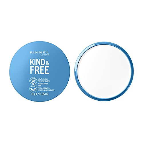 Rimmel Kind + Free Natural Finish Pressed Powder, Translucent 001