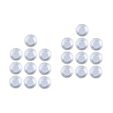 TOPBATHY 20piezas Moldes Para Tartas De Reutilizables Utensilios De Cocina Para Hornear Tartaletas y Bolitas De Arroz Antiadherentes y Eficientes Para Repostería