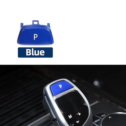 Bouton frein a main raye solution remplacement levier vitesse BMW bleu - 2
