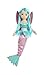 Aurora World Sea Sparkles Fairy Mermaid Shellina Plush,Teal,18 inches