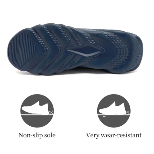 Men's Walking Running Shoes Sneakers Athletic Non Slip On Sports Tennis Fitness Shoes Casual Workout Lightweight Breathable Trainers Gym Fashion Mesh Soft Shoe3