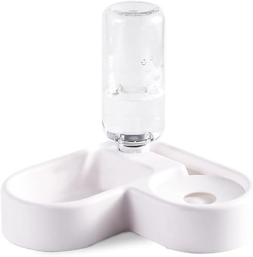 U5GAAALPPQ9 Dog and Water Dispenser Small and Medium Sized Dog and Food Basin Bo