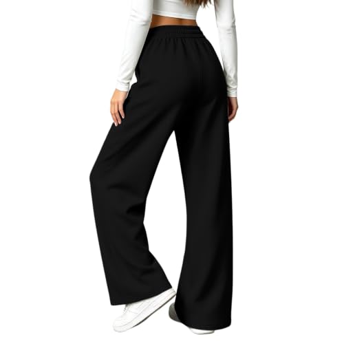 Track Pants Women Straight Leg Sweatpants For Women Baggy Fall Lounge - image 2