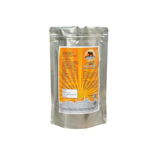 Image of Adityabh A2 Cow Skimmed Milk Powder 450g (Pack of 2) | Clean & Natural | No Added Sugar | No Preservatives | Nutrient-Rich Dairy Powder | Ideal for Tea, Coffee & Daily Kitchen Use
