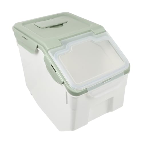 Mikikit 1Pc Pet Food Storage Bucket Moisture Container for Secure Dry Food Storage Durable and Sealed Design for Freshness for Dogs and Cats