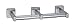 Bobrick 686 304 Stainless Steel Surface Mounted Double Roll Toilet Tissue Dispenser, Bright Finish, 12-1/2" Width x 2" Height