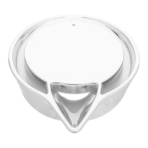 KICHOUSE Coperchio in Acciaio Inox per Caraffa con Beccuccio Forma di Becco d Anatra Tappo Antigoccia e Antipolvere per Tè Freddo Succhi e Acqua Sostituzione per Bollitori e Brocche