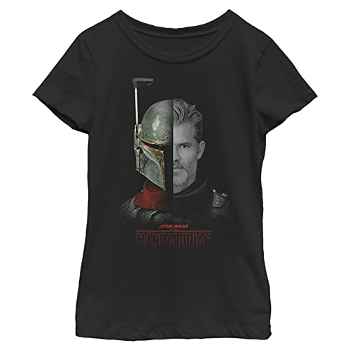T-shirt Star Wars Mandalorian fille manches courtes idéal pour l'école