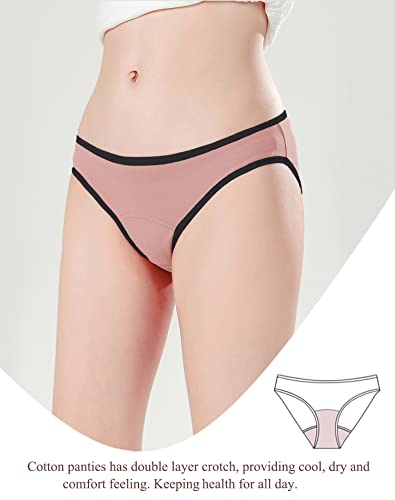 Finihen Girls Cotton Bikini Panties For Teen Girls Underwear Comfortable Multipacks Size 16 #TOP1