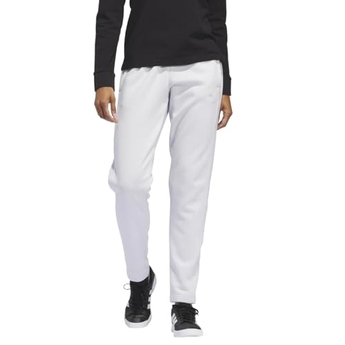 Pantalon en polaire femme adidas jambe oblique coupe ample finitions premium