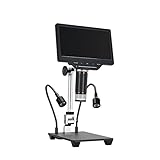  QBREZA Inspection et Entretien portatifs de Microscope numérique de Full-HD de Grand écran de 7 Pouces avec Le Microscope électronique de Mesure de WiFi