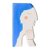 Detailliertes Design: Der Mund der Flasche ist poliert und die Oberfläche ist gefrostet, was für verschiedene Blumenarrangements geeignet ist. Jedes Stück ist ein Kunstwerk, und ich hoffe, diese Ruhe gibt Ihnen die Sanftheit.