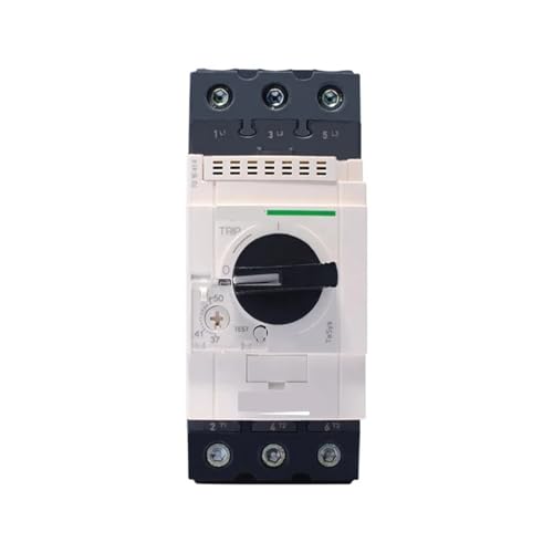 IndusTradCorp Interruttore Automatico for Motore Elettrico, GV3P50, Protezione Motore tripolare,